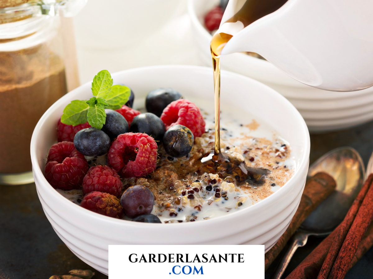 Porridge de quinoa aux baies