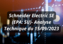 schneider electric se (epa su) analyse technique du 15092023