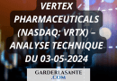VERTEX PHARMACEUTICALS (NASDAQ: VRTX) – ANALYSE TECHNIQUE DU 03-05-2024