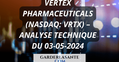VERTEX PHARMACEUTICALS (NASDAQ: VRTX) – ANALYSE TECHNIQUE DU 03-05-2024