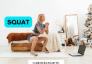exercice du squat, bon pour les articulations et bon pour grossir les fessiers et tonifier les fesses et pour maigrir des cuisses