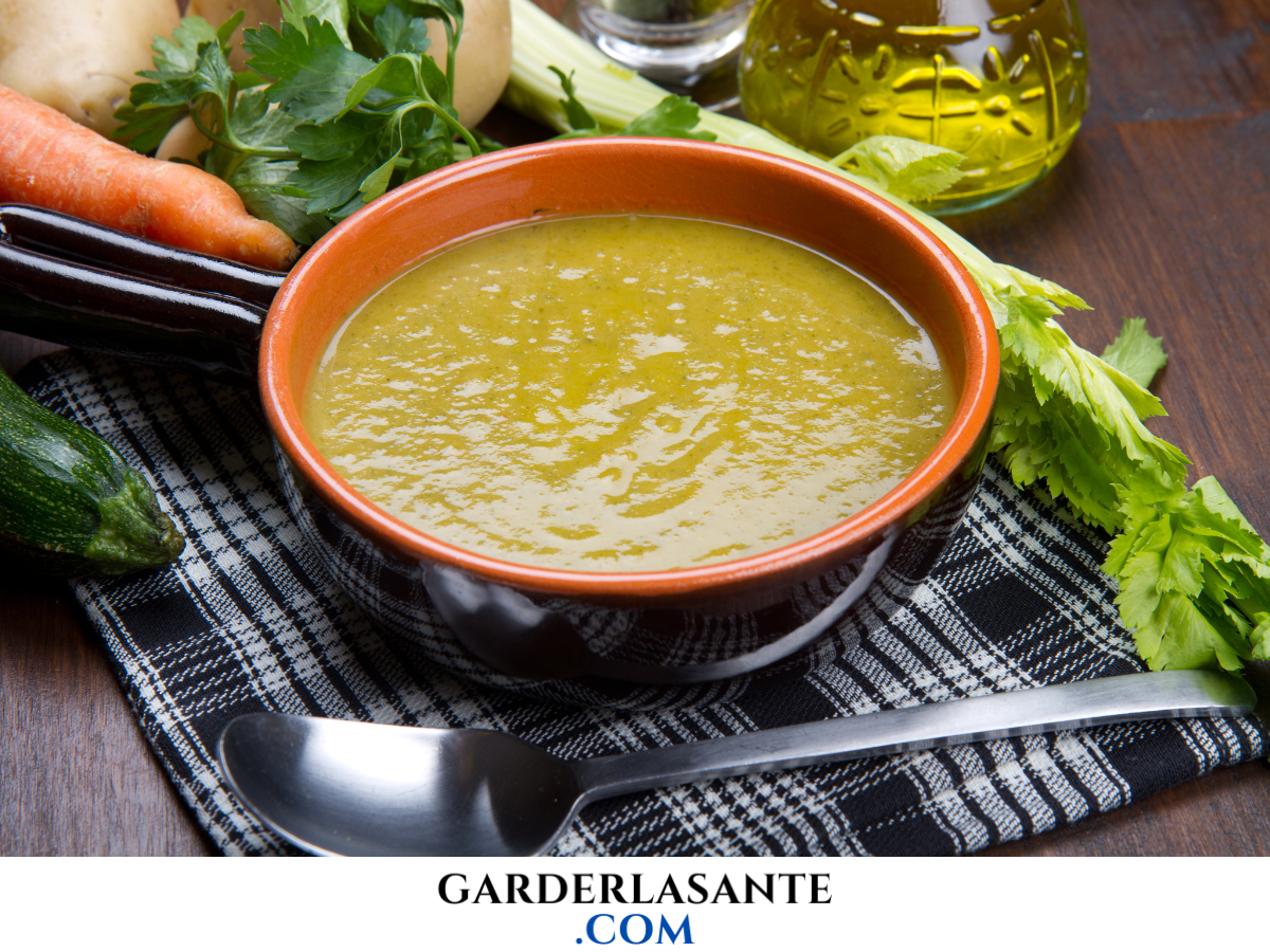 Soupe de légumes détox