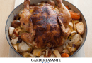 dîner poulet rôti et légumes racines, parfait pour cuisiner sans graisse