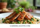 Couverture - Recette de Salade Tiède de Quinoa Rouge, Dés de Poulet Fermier et Petits Pois Croquants : Équilibre et Saveurs