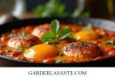 Couverture - Recette Shakshuka aux Œufs Bio, Poivrons Mijotés au Cumin et Huile d'Olive Extra-Vierge | Petit-Déjeuner Nutritif