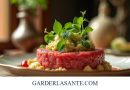 Couverture - Recette du Tartare de Bar de Ligne Bio, Mangue Verte et Gingembre : Fraîcheur et Saveurs Exotiques
